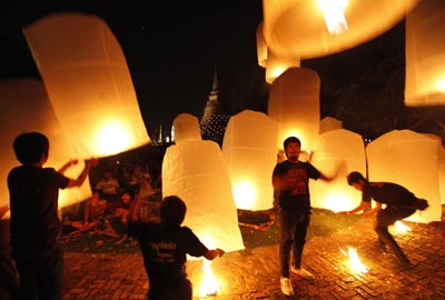 Tajlandia: �wi�to Loy Krathong