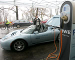 Warszawa: Punkt �adowania samochod�w elektrycznych