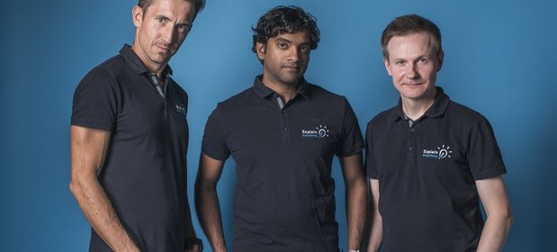 Pomysłodawcy Explain Everything: Bartosz Gonczarek, Reshan Richards i Piotr Śliwiński.