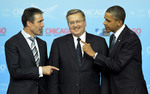  Bronis�aw Komorowski o szczycie NATO
