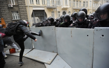 Demonstracje w Kijowie. To przełomowy dzień dla Ukrainy
