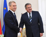 Napieralski u prezydenta. 