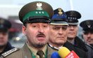 Strajk stra�y granicznej na warszawskim Ok�ciu