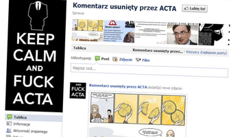 ACTA zdominowa�a Facebooka w styczniu