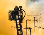  Po�ar w Legionowie. 16 jednostek stra�y po�arnej