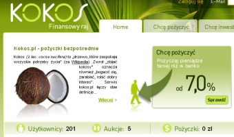 Ruszy� pierwszy w Polsce portal social lending