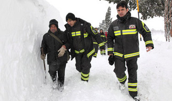 Opady �niegu we W�oszech. Trwa mobilizacja