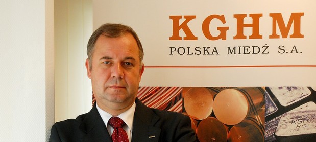 Krzysztof Skóra był już prezesem KGHM.
