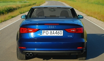Audi A3 Cabriolet - niebo słoneczne nade mną
