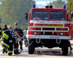 Po�ar na Morawach. Trzech stra�ak�w rannych