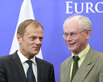  Rompuy b�dzie namawia� Tuska do zgody na pakt