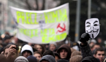 Demonstracje przeciw ACTA - pięciu zatrzymanych w Poznaniu