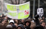  Demonstracje przeciw ACTA - pi�ciu zatrzymanych w Poznaniu