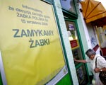 Zamykaj� �abki, ale nie sklepy