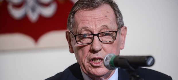 Minister środowiska Jan Szyszko