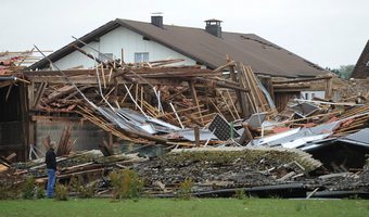 Kilkaset wniosków o odszkodowanie po wichurach