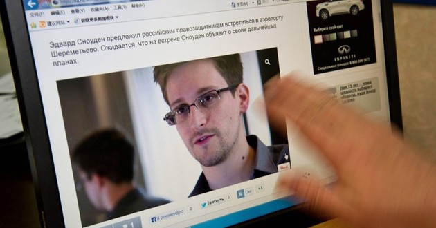 Na zdj. Edward Snowden