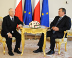 Kaczy�ski w cztery oczy z Komorowskim. Ujawniamy o czym rozmawiali