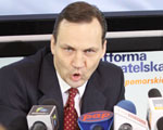  Sikorski: Debata to test odporno�ci psychicznej