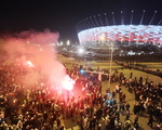 Protest kibic�w: mecz odwo�any, 