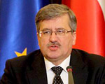  Komorowski chce promowa� Polsk� w Davos