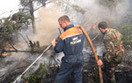 Stra�acy, kt�rzy gasili rosyjskie po�ary, wracaj� do kraju