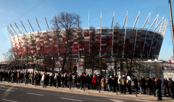 Meczu na Stadionie Narodowym nie będzie?