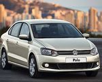 VW Polo w Rosji z kufrem