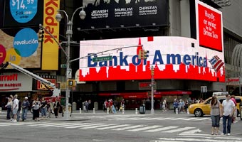 Bank of America sp�aci wielomiliardow� pomoc pa�stwa
