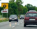 Zn�w gro�nie na drogach