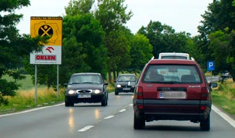 Znów groźnie na drogach