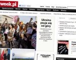 Nowa strona Newsweeka. Trudno rozr�ni� reklamy od artyku��w