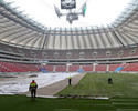 Stadion Narodowy jest gotowy do odwołanego meczu / fot: PAP/Bartłomiej Zborowski Stadion Narodowy jest gotowy do odwołanego meczu