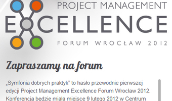 Project Management Excellence Forum Wrocław 2012