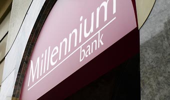 Zysk netto Banku Millennium m�g� wynie�� ponad 100 milion�w z�otych