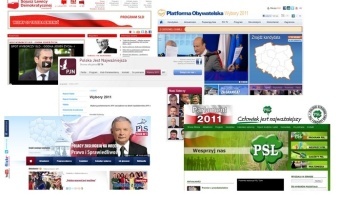 Wybory 2011. Serwisy partyjne pod lup�