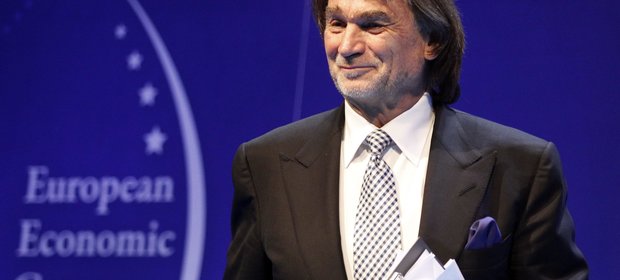 Jan Kluczyk podczas debaty "Go global! Świat, Europa, Afryka" w 2013 roku.