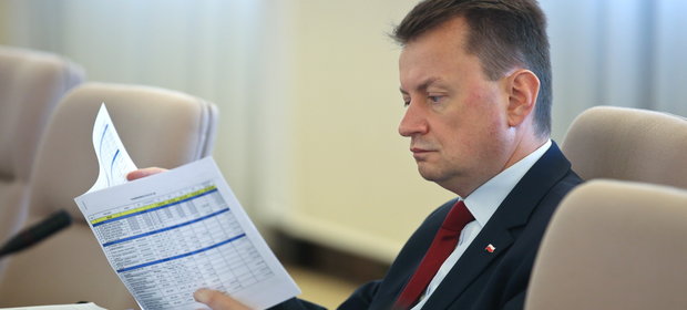 Szef MSWiA Mariusz Błaszczak