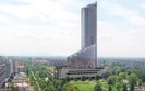 Wiecha zawis�a na Sky Tower