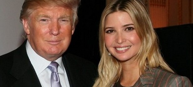 Donald Trump z córką Ivanką Trump