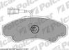 Klocki hamulcowe zestaw na jedn� o� 2.0 CITRO�N JUMPER platforma / podwozie (244), 02.02-