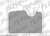 Klocki hamulcowe zestaw na jedn� o� 2.0 ALFA ROMEO 1750-2000, 03.68-07.75