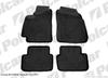 dywaniki pod�ogowe czarny,LE+PR,polietylen DAEWOO LANOS (KLAT/J100) SDN/HB, 01.97-