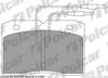 Klocki hamulcowe zestaw na jedn� o� 2.4 ALFA ROMEO AR 8 platforma / podwozie (280), 04.78-12.89