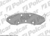 Klocki hamulcowe zestaw na jedn� o� 3.8 JEEP WRANGLER III (JK), 04.07-