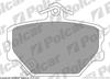 Zestaw na jedn� o� Klocki hamulcowe 1.0 SMART FORTWO coupe, 01.07-