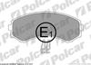 Klocki hamulcowe zestaw na jedn� o� 3.8 MITSUBISHI PAJERO IV (V80, V90), 02.07-