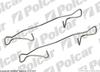 Zestaw naprawczy klock�w hamulcowych 1.8 ALFA ROMEO 156 (932), 09.97-09.05