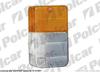 klosz migacza przedniego z pozycj� bia�o-��ty,ECE SCANIA G82-T142, 80-87