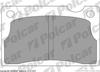 Klocki hamulcowe zestaw na jedn� o� 1.8 VOLVO P 1800, 04.62-11.73